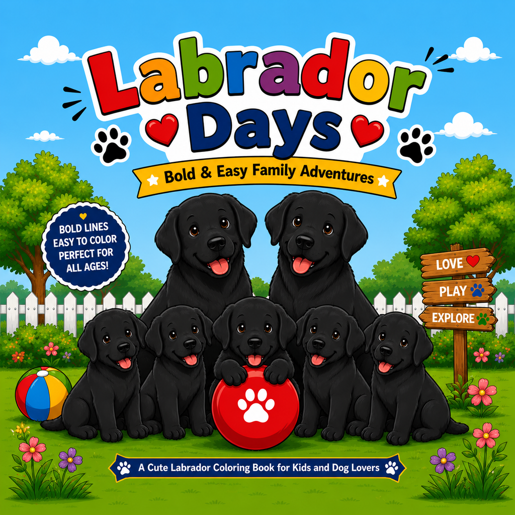 Black Labrador Days: Bold & Easy Family Adventures