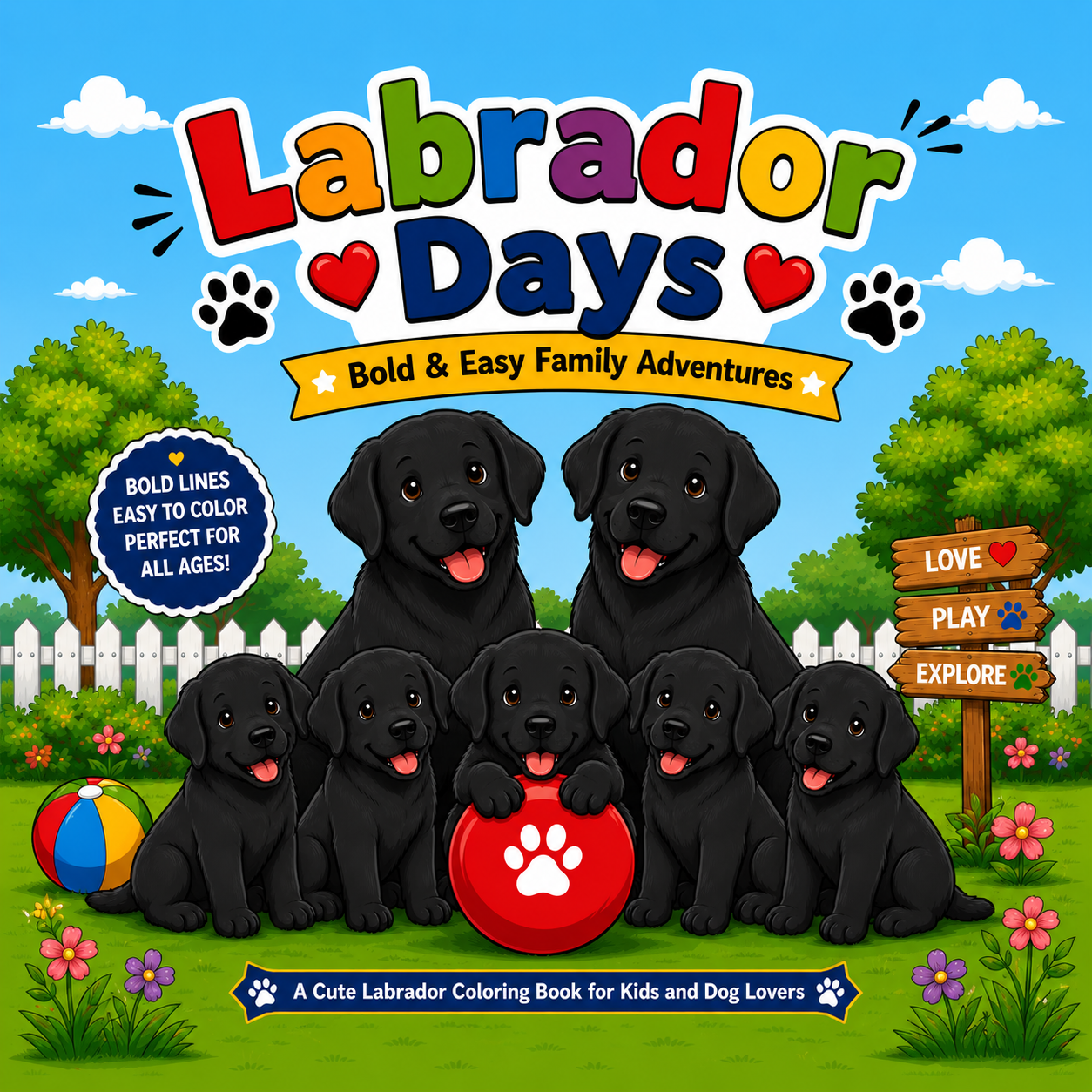 Black Labrador Days: Bold & Easy Family Adventures