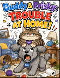 Digital Coloring Book – Buddy the Yorkipoo & Frisky the Cat