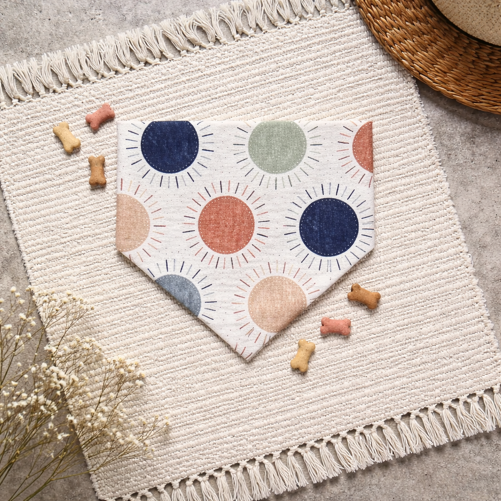 Colorful Sun Bandana