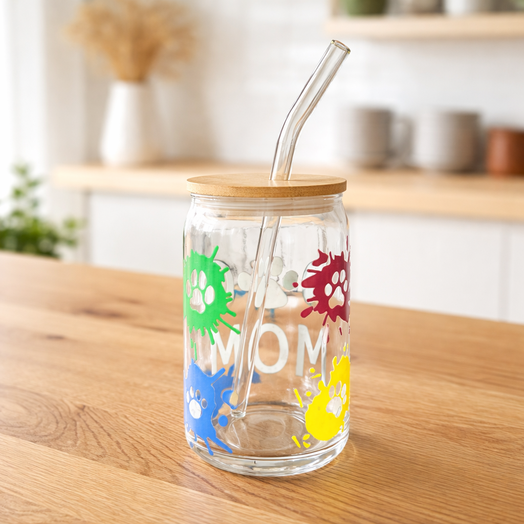 "Color Pop" Dog Mom Tumbler