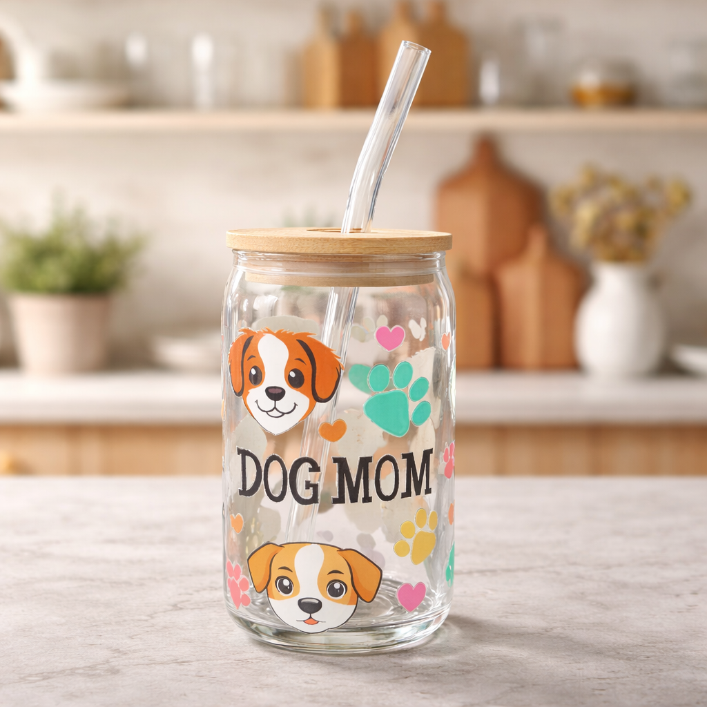 "Paws & Puppies" Dog Mom Tumbler