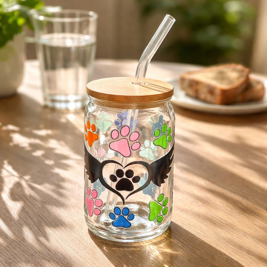 "Angel Paw Wings" Tumbler