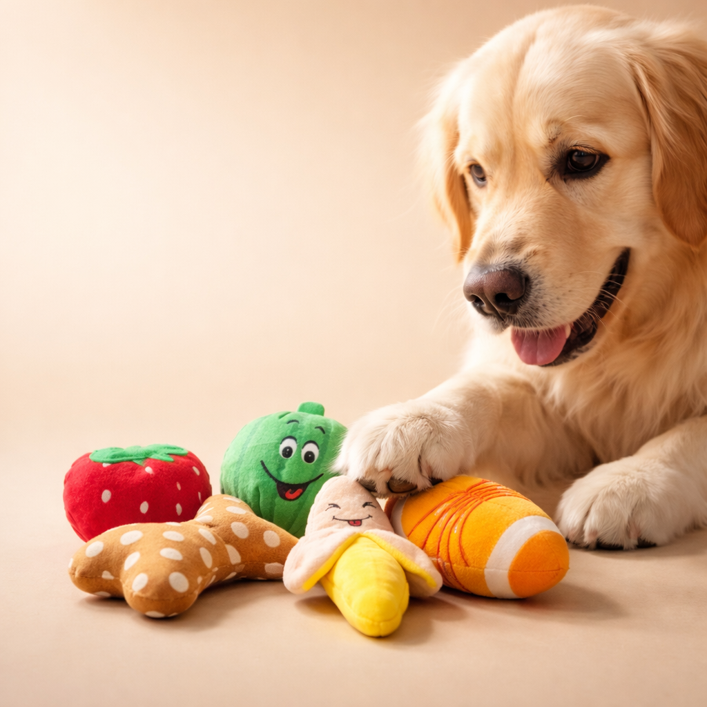 Fruity Wiggles Set, Pet Toys