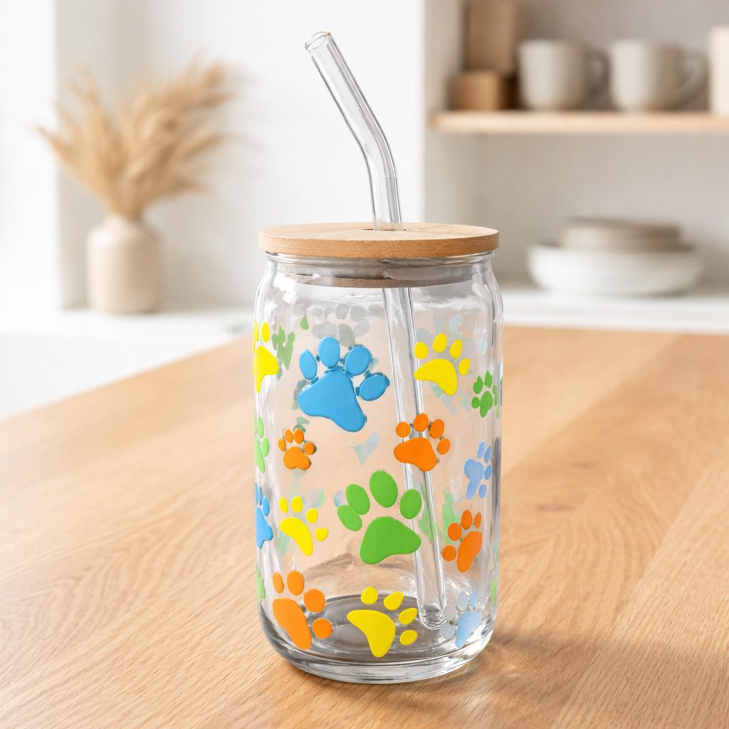 "Bright Paws Bliss" Tumbler