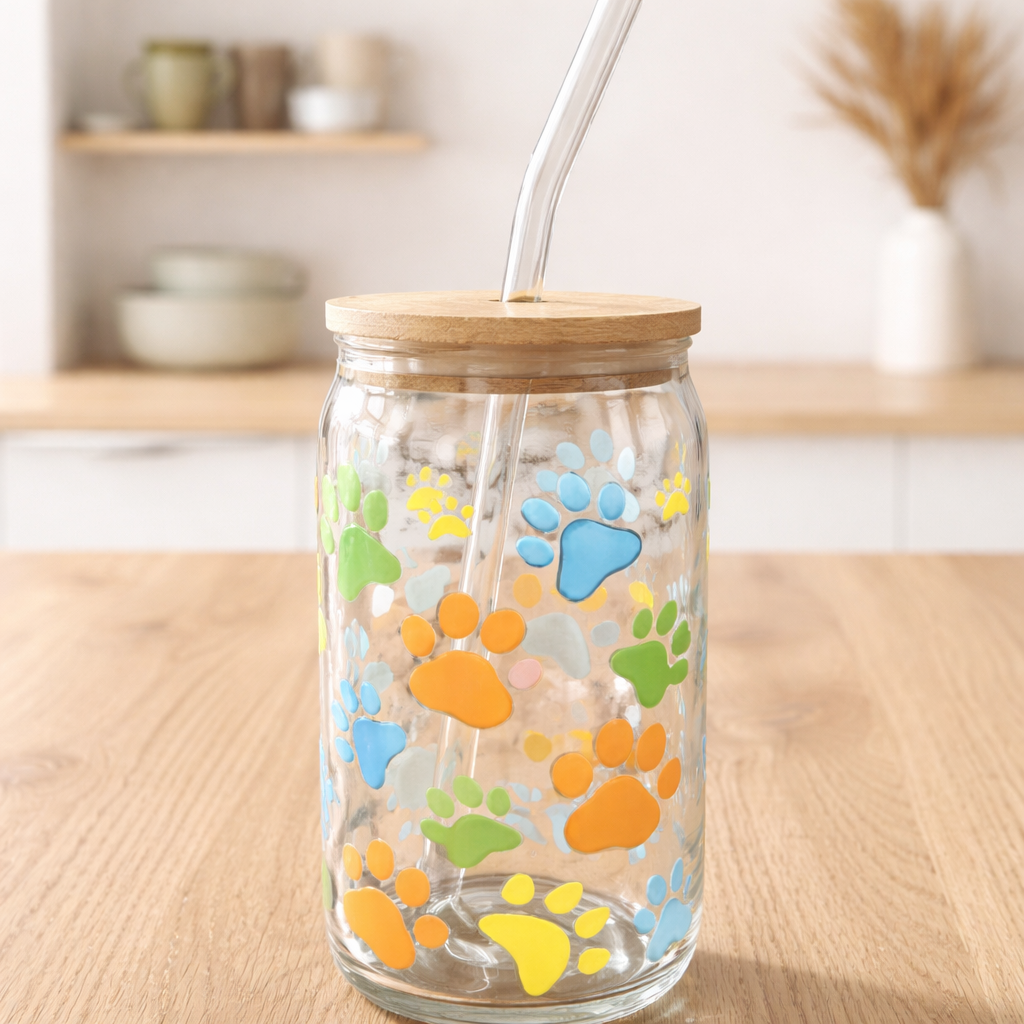 "Bright Paws Bliss" Tumbler